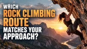 Which Rock Climbing Route Matches Your Approach?