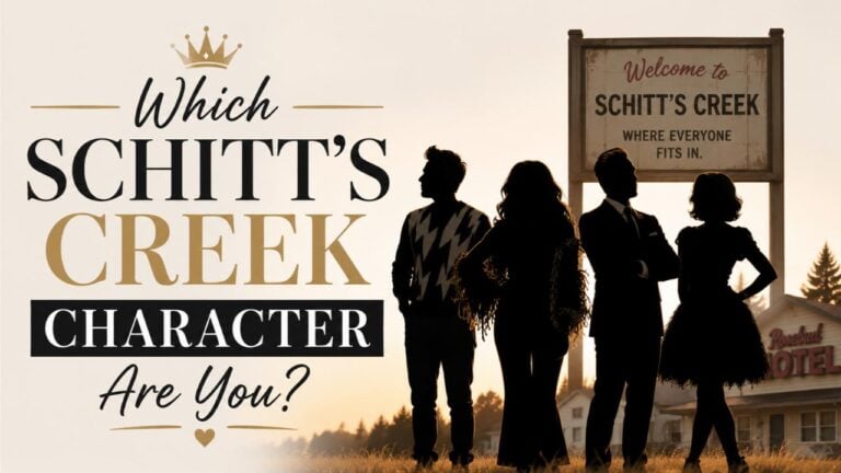 Which Schitt's Creek Character Are You?