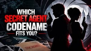 Which Secret Agent Codename Fits You?