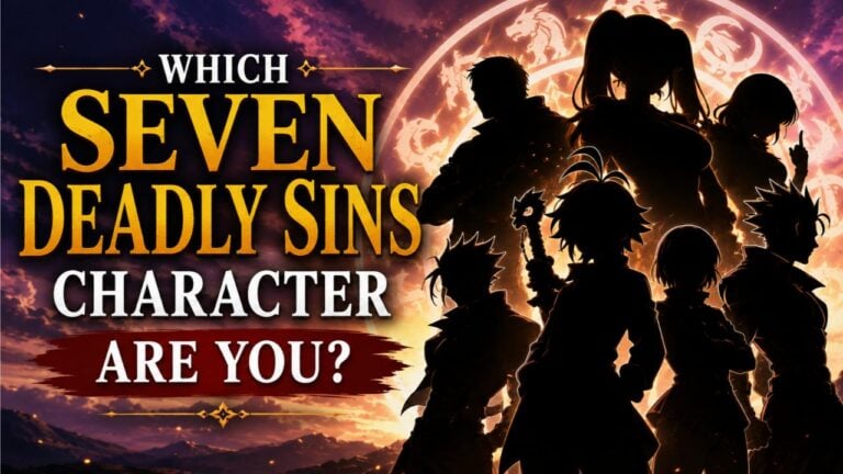Which Seven Deadly Sins Character Are You?