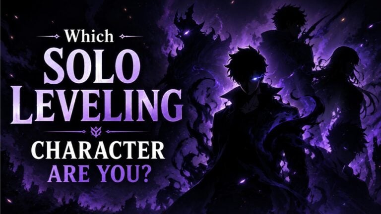 Which Solo Leveling Character Are You?