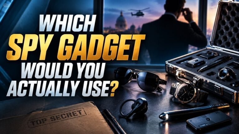 Which Spy Gadget Would You Actually Use?