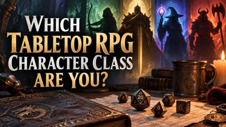 Which Tabletop RPG Character Class Are You?