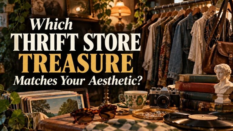 Which Thrift Store Treasure Matches Your Aesthetic?