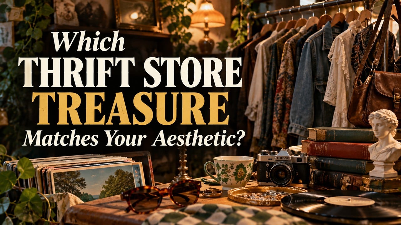 Which Thrift Store Treasure Matches Your Aesthetic?