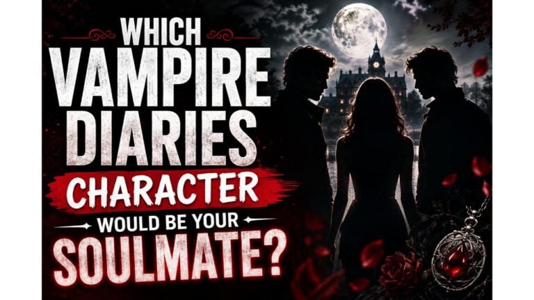 Which Vampire Diaries Character Would Be Your Soulmate?