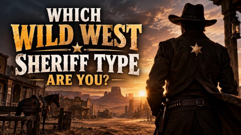 Which Wild West Sheriff Type Are You?