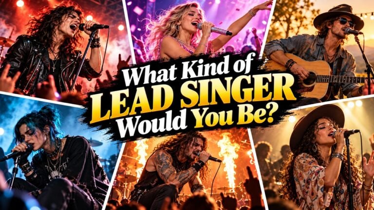 What Kind of Lead Singer Would You Be?