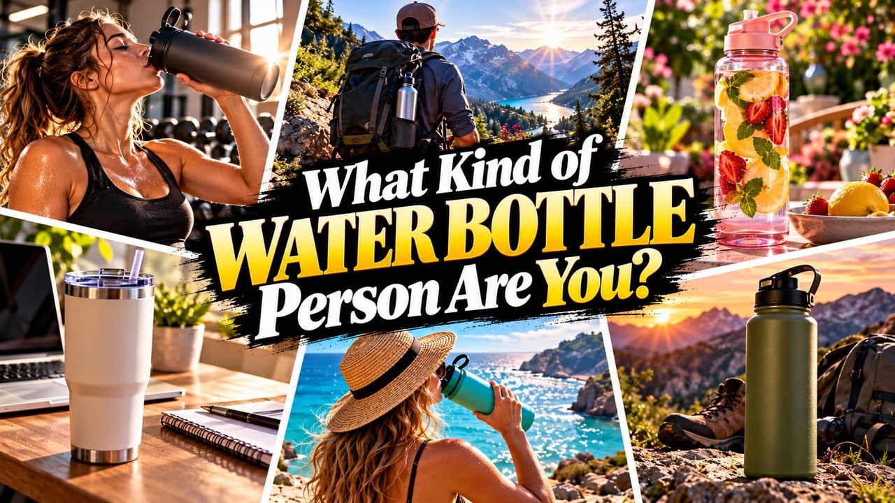 What Kind of Water Bottle Person Are You?