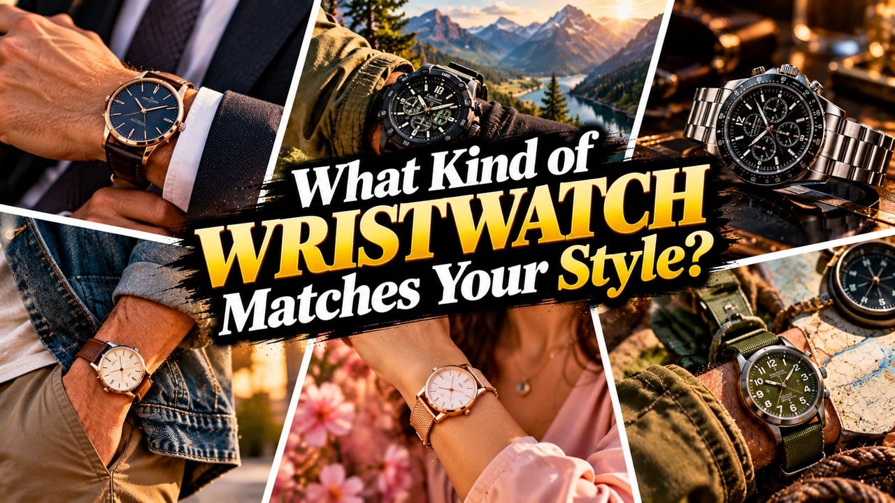 What Kind of Wristwatch Matches Your Style?