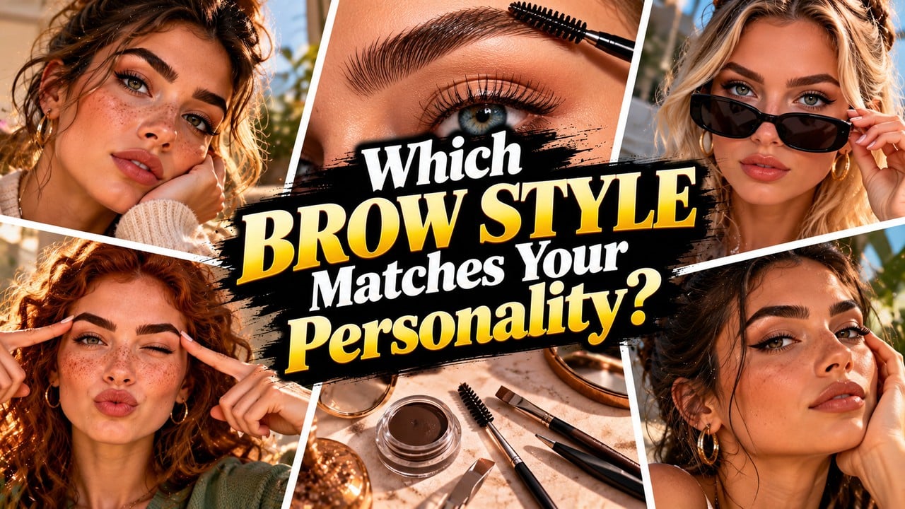 Which Brow Style Matches Your Personality?