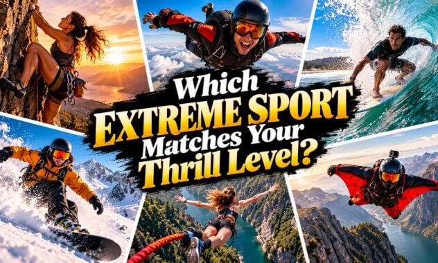 Which Extreme Sport Matches Your Thrill Level?