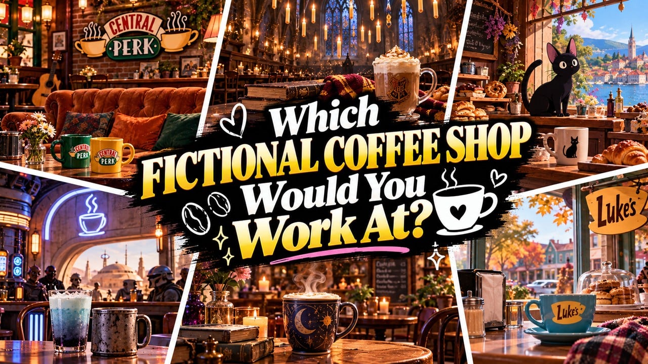Which Fictional Coffee Shop Would You Work At?