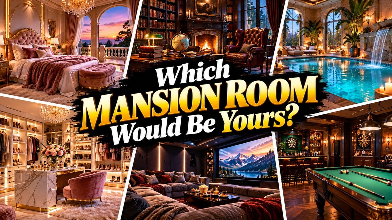 Which Mansion Room Would Be Yours?
