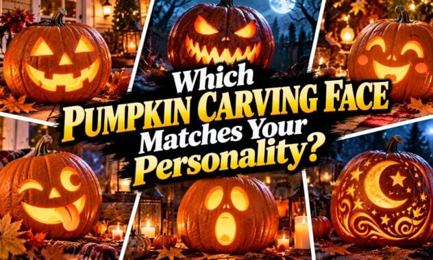 Which Pumpkin Carving Face Matches Your Personality?