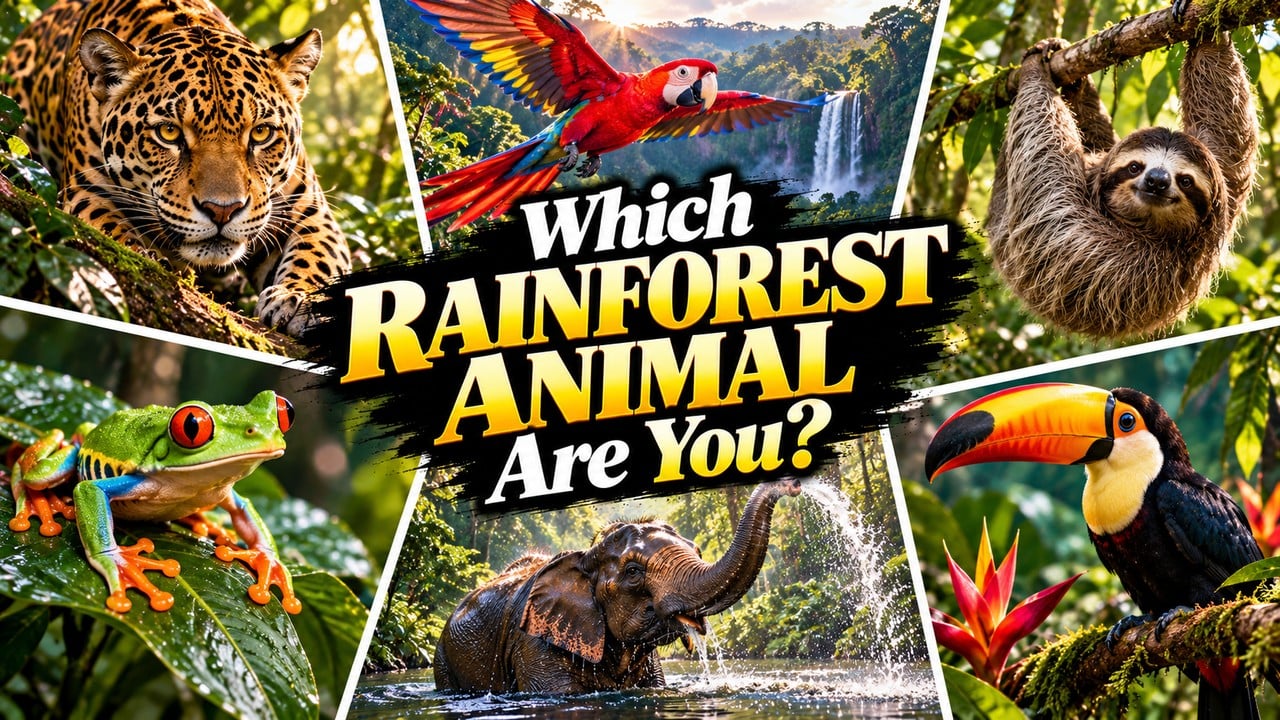 Which Rainforest Animal Are You?
