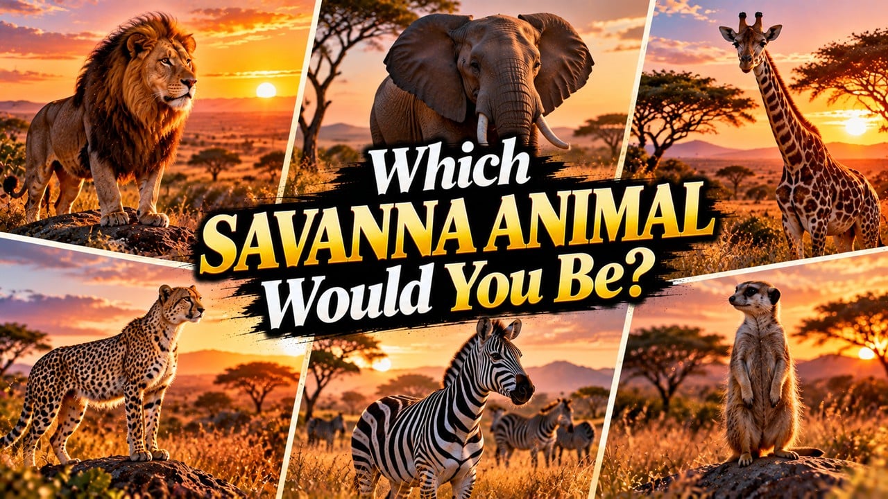 Which Savanna Animal Would You Be?