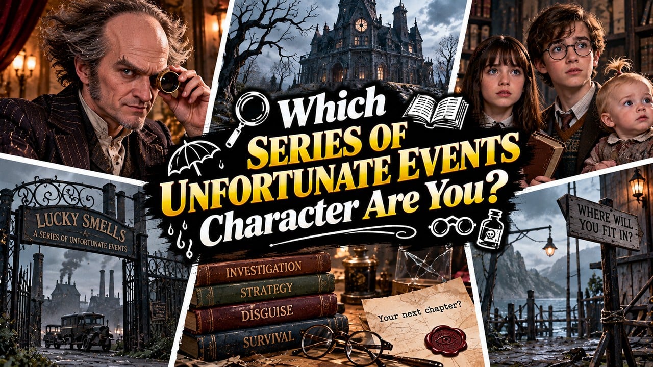 Which Series of Unfortunate Events Character Are You?