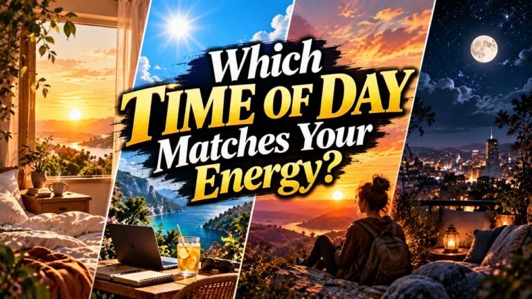 Which Time of Day Matches Your Energy?