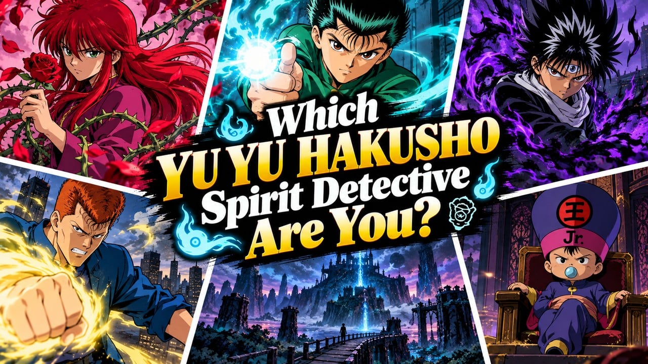 Which Yu Yu Hakusho Spirit Detective Are You?
